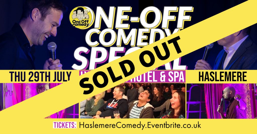 comedy night in Haslemere