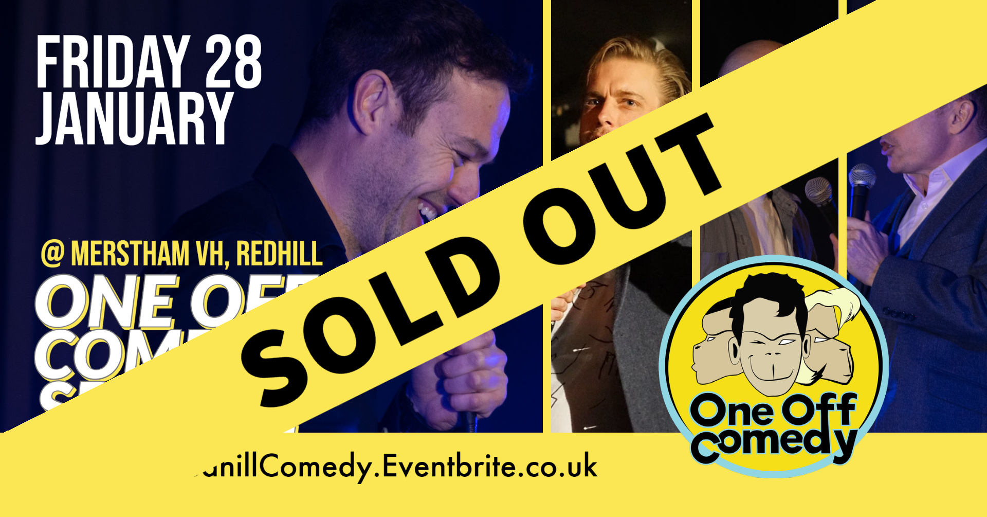 Merstham, Redhill One Off Comedy Merstham VH! One Off Comedy